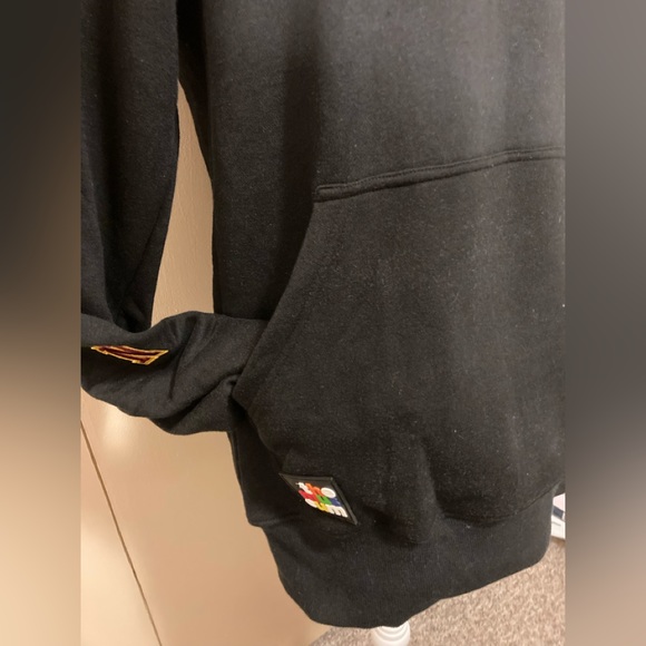 NFL Limited addition appliquéd Blck WASHINGTON COMMANDERS HOODIE Adult Small NWT - Picture 3 of 9